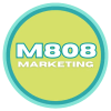 M808 Marketing digital marketing agency logo