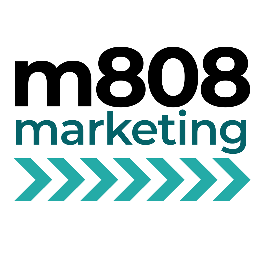 m808 marketing logo